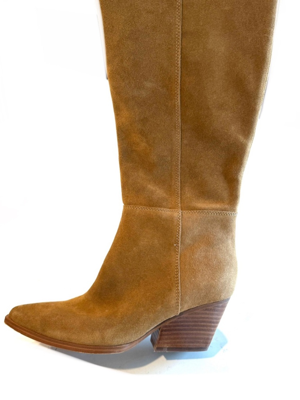 Marc Fisher LTD Challi Suede Pointed Toe Tall Boots Size 8